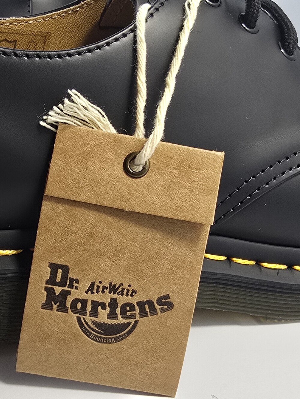 Dr. Martens 1461 Smooth Leather 3-Eye Oxford Shoes Black Women's US 8 NWT - Picture 4 of 14